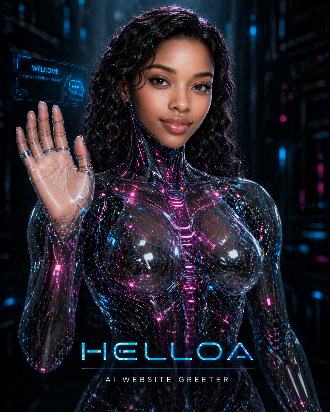 Helloa AI Website Greeter